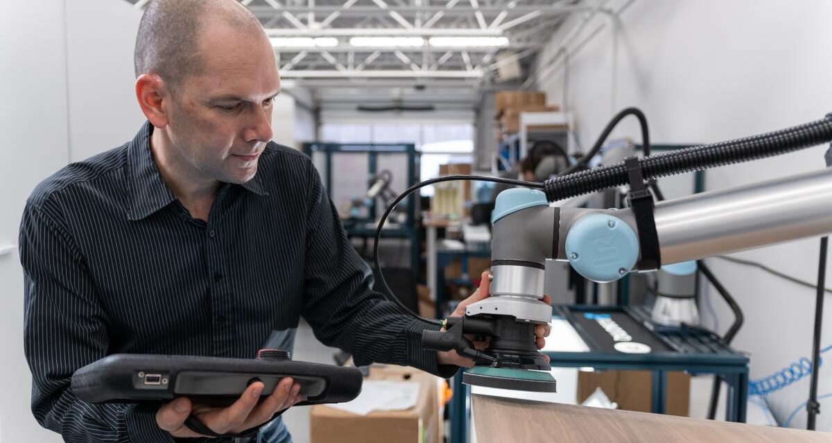 Easy automation of sanding tasks